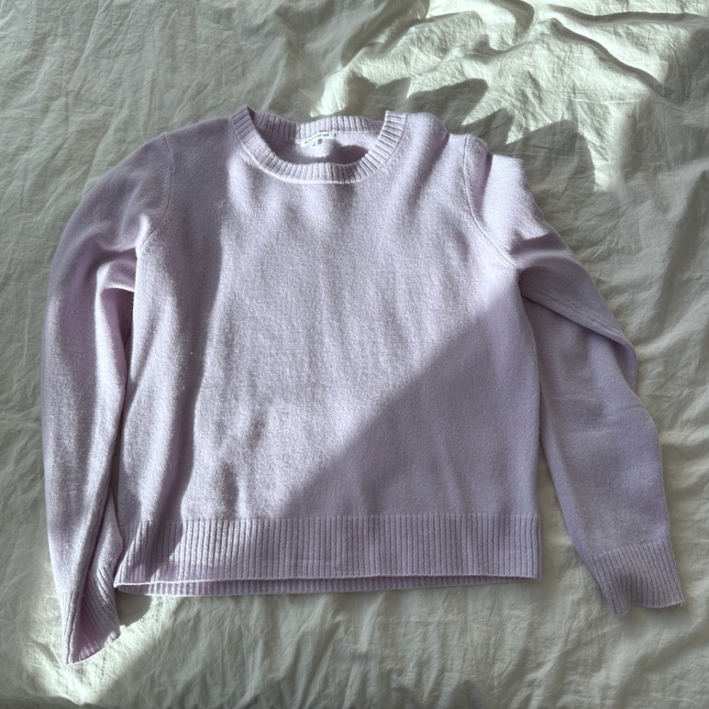 Lavender Purple Reformation Cashmere Sweater